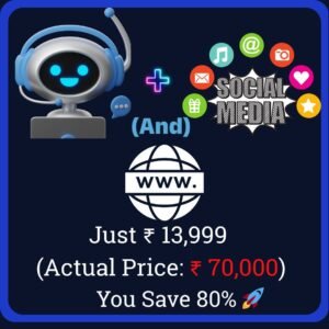 Chatbot, SMM, and website design